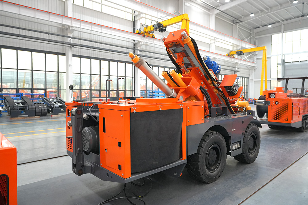 KQDT-125潜孔钻机-锚杆/锚索台车/潜孔钻机-HJC黄金城--官网-HJC黄金城机械_掘进凿岩台车_混凝土湿喷台车_扒渣机-HJC黄金城