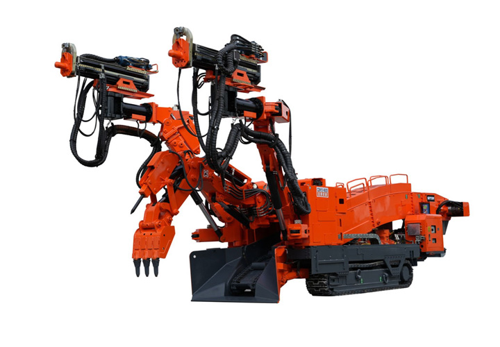 钻装机组-HJC黄金城--官网-HJC黄金城机械_掘进凿岩台车_混凝土湿喷台车_扒渣机-HJC黄金城