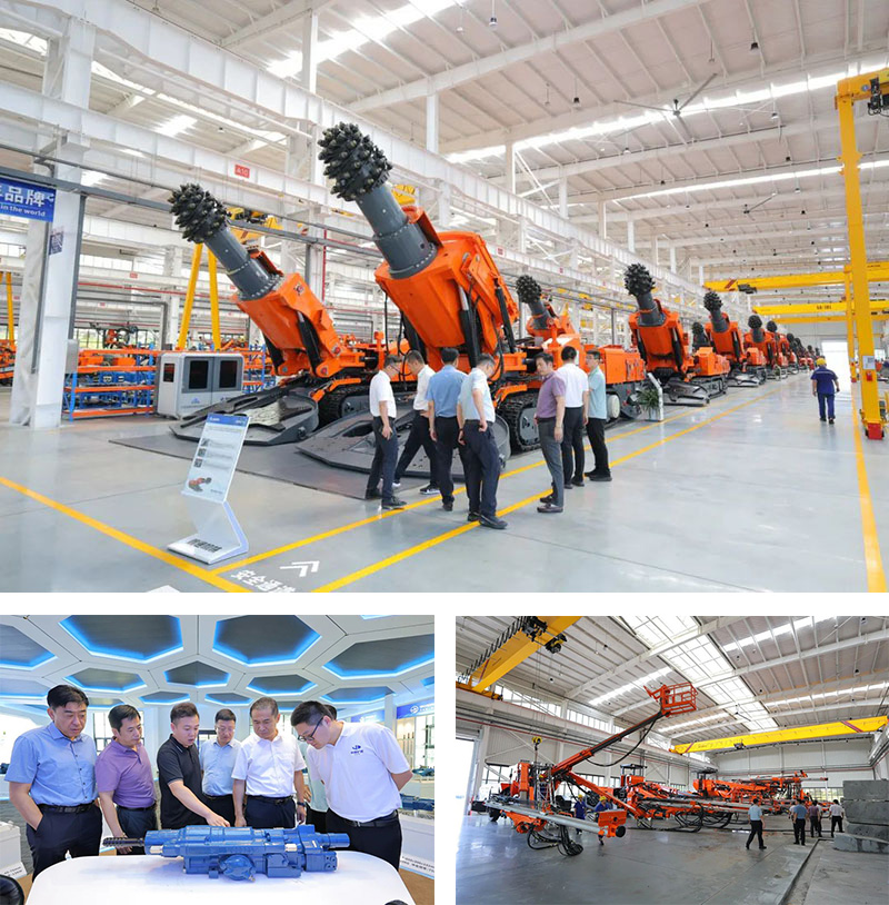 中煤矿建集团向导莅临江西HJC黄金城考察交流，，共话煤机工业升级-HJC黄金城动态-HJC黄金城--官网-HJC黄金城机械_掘进凿岩台车_混凝土湿喷台车_扒渣机-HJC黄金城